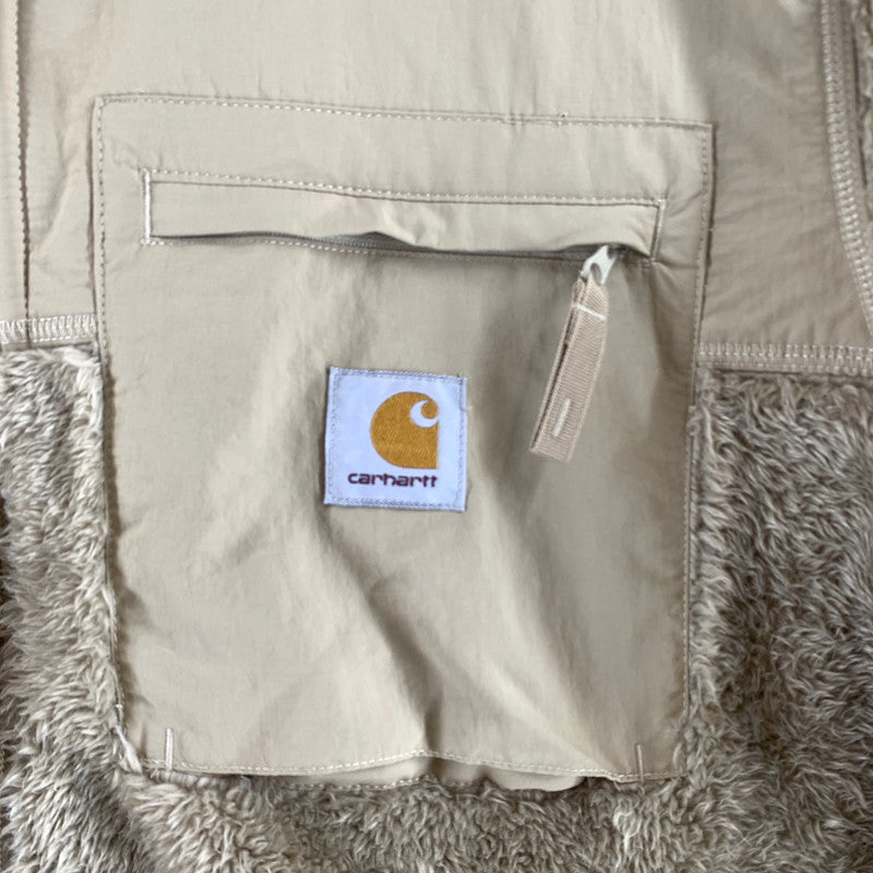 【中古美品】【メンズ】 Carhartt カーハート Jackson Sweat Jacket フリース ジャケット 147-260430-ts-15-otoh カラー：ベージュ 万代Net店