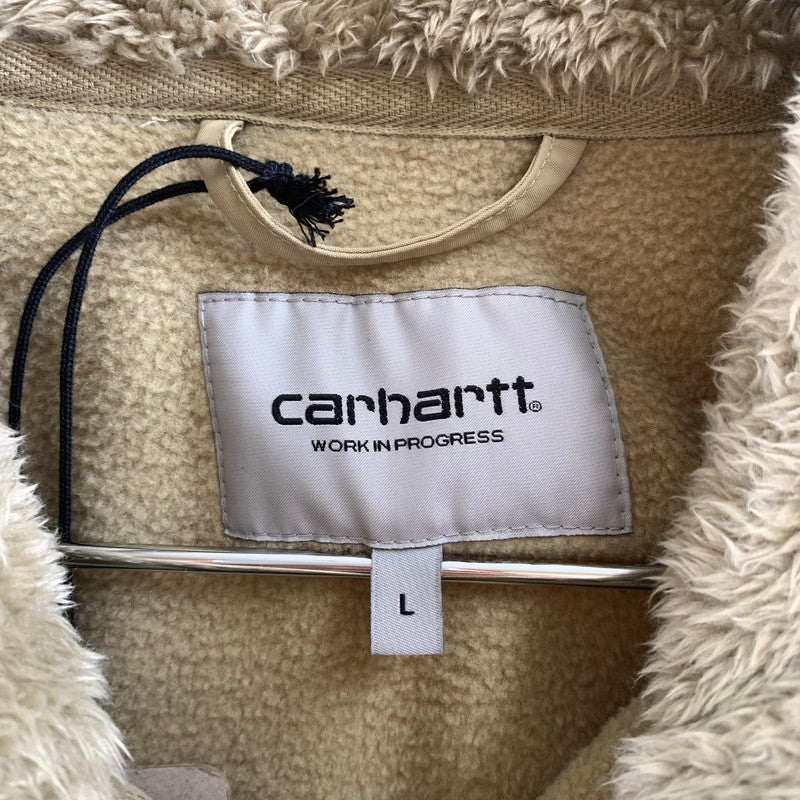 【中古美品】【メンズ】 Carhartt カーハート Jackson Sweat Jacket フリース ジャケット 147-260430-ts-15-otoh カラー：ベージュ 万代Net店