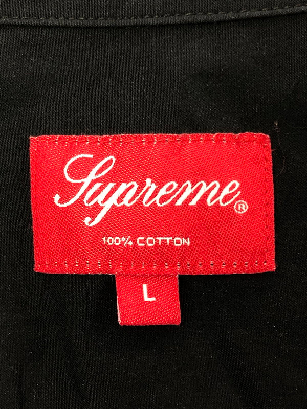 【中古品】【メンズ】 Supreme シュプリーム × AUTOMOBILI LAMBORGHINI ランボルギーニ 20SS S/S SHIRT BLACK ショートスリーブ Tシャツ トップス 149-260320-rt-11-tag サイズ：L カラー：ブラック 万代Net店