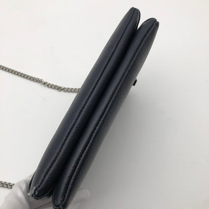 【中古品】【レディース】 Samantha Thavasa 2WayVioletD サマンサタバサ バイオレットD バッグ カバン チェーン付きクラッチバッグ 188-260623-sm-07-otoh カラー：ダークブルー 万代Net店