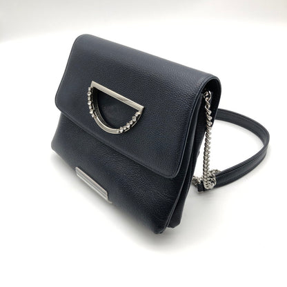 【中古品】【レディース】 Samantha Thavasa 2WayVioletD サマンサタバサ バイオレットD バッグ カバン チェーン付きクラッチバッグ 188-260623-sm-07-otoh カラー：ダークブルー 万代Net店