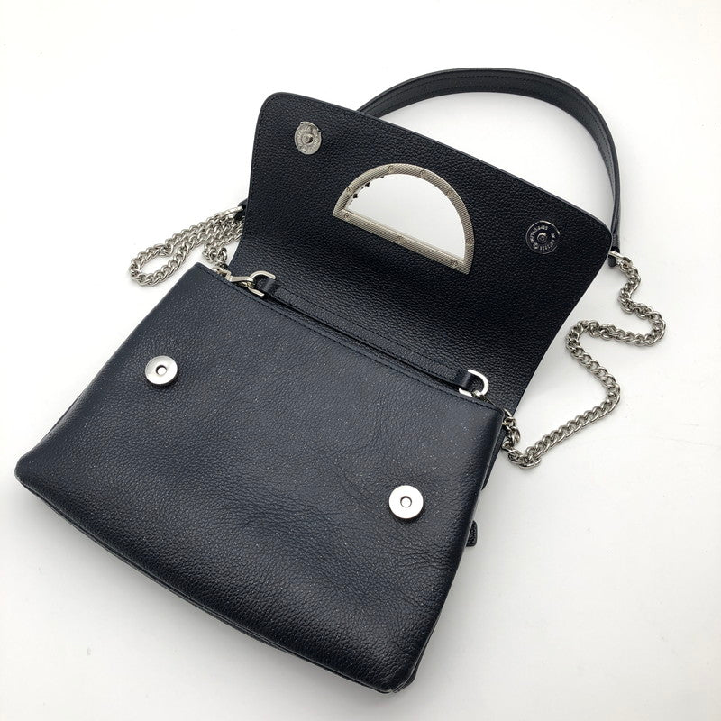 【中古品】【レディース】 Samantha Thavasa 2WayVioletD サマンサタバサ バイオレットD バッグ カバン チェーン付きクラッチバッグ 188-260623-sm-07-otoh カラー：ダークブルー 万代Net店