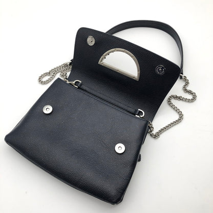 【中古品】【レディース】 Samantha Thavasa 2WayVioletD サマンサタバサ バイオレットD バッグ カバン チェーン付きクラッチバッグ 188-260623-sm-07-otoh カラー：ダークブルー 万代Net店