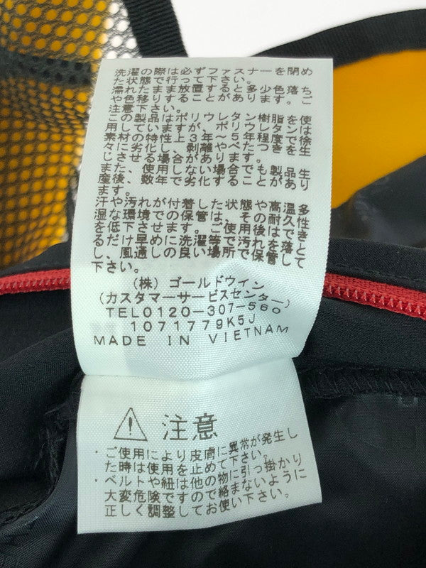 【中古美品】【メンズ】 GEAR MESH VEST NP22231 ギア メッシュ ベスト 144-260108-na-10-tag サイズ：M カラー：イエロー 万代Net店