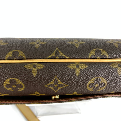 【中古美品】【レディース】 LOUIS VUITTON ルイヴィトン M51257 モノグラム ミュゼットタンゴ ショートショルダー レザー フラップバッグ 179-260419-sy-02-otoh カラー：ブラウン系 万代Net店