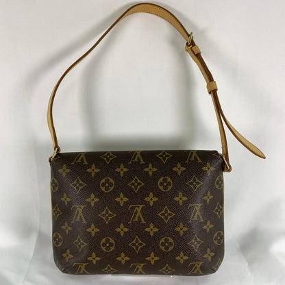 【中古美品】【レディース】 LOUIS VUITTON ルイヴィトン M51257 モノグラム ミュゼットタンゴ ショートショルダー レザー フラップバッグ 179-260419-sy-02-otoh カラー：ブラウン系 万代Net店