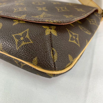 【中古美品】【レディース】 LOUIS VUITTON ルイヴィトン M51257 モノグラム ミュゼットタンゴ ショートショルダー レザー フラップバッグ 179-260419-sy-02-otoh カラー：ブラウン系 万代Net店