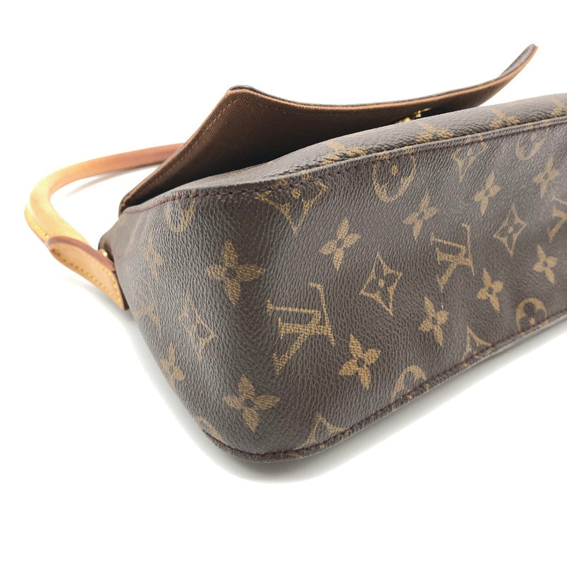 【中古美品】【レディース】 LOUIS VUITTON ルイヴィトン M51147 モノグラム ミニ ルーピング ハンドバッグ 179-260419-sy-05-otoh カラー：ブラウン系 万代Net店