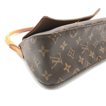 【中古美品】【レディース】 LOUIS VUITTON ルイヴィトン M51147 モノグラム ミニ ルーピング ハンドバッグ 179-260419-sy-05-otoh カラー：ブラウン系 万代Net店