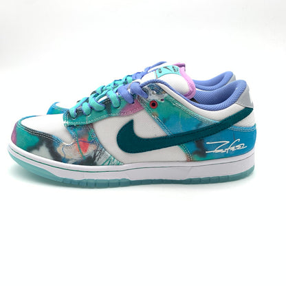 【中古美品】【メンズ】 NIKE SB×FUTURA ナイキ フューチュラ HF6061-400 DUNK LOW Bleached Aqua スニーカー 靴 160-260428-ts-02-otoh カラー：ブリーチドアクア 万代Net店