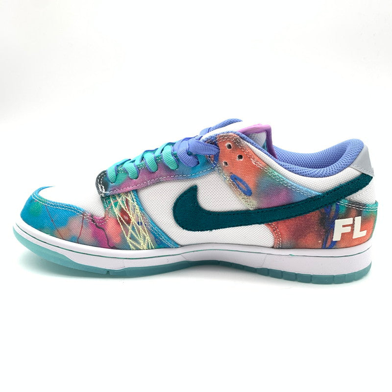 【中古美品】【メンズ】 NIKE SB×FUTURA ナイキ フューチュラ HF6061-400 DUNK LOW Bleached Aqua スニーカー 靴 160-260428-ts-02-otoh カラー：ブリーチドアクア 万代Net店