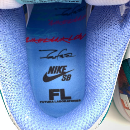 【中古美品】【メンズ】 NIKE SB×FUTURA ナイキ フューチュラ HF6061-400 DUNK LOW Bleached Aqua スニーカー 靴 160-260428-ts-02-otoh カラー：ブリーチドアクア 万代Net店
