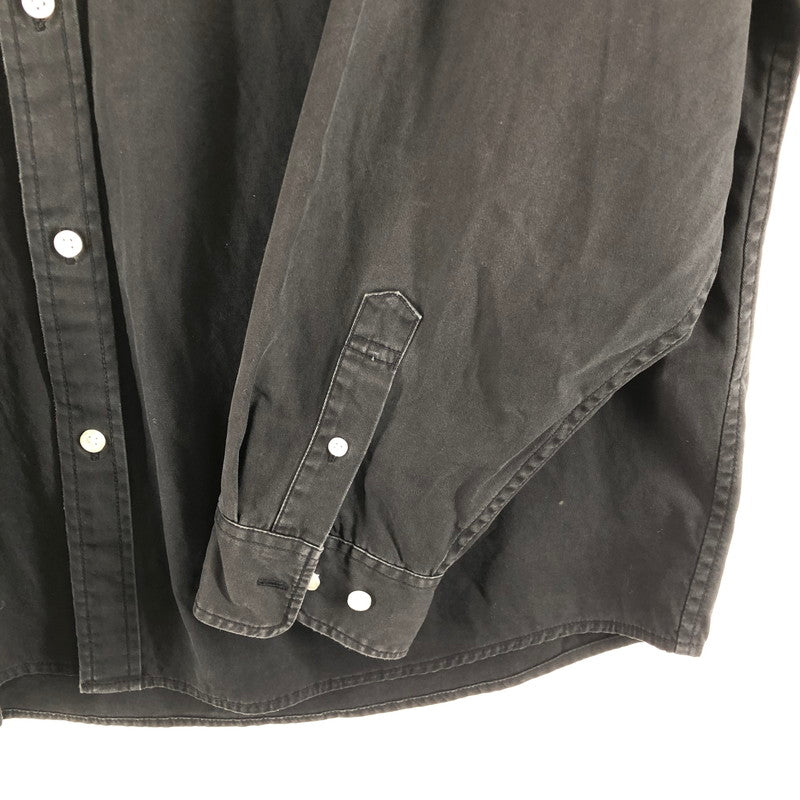 【中古品】【メンズ】 SUPREME シュプリーム SMALL BOX SHIRT スモールボックスシャツ 長袖 149-260514-sy-04-otoh サイズ：L カラー：ブラック系 万代Net店
