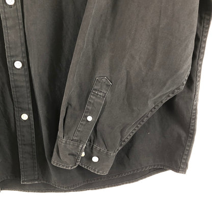 【中古品】【メンズ】 SUPREME シュプリーム SMALL BOX SHIRT スモールボックスシャツ 長袖 149-260514-sy-04-otoh サイズ：L カラー：ブラック系 万代Net店