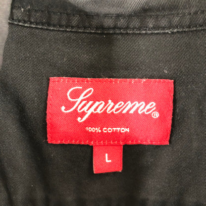 【中古品】【メンズ】 SUPREME シュプリーム SMALL BOX SHIRT スモールボックスシャツ 長袖 149-260514-sy-04-otoh サイズ：L カラー：ブラック系 万代Net店