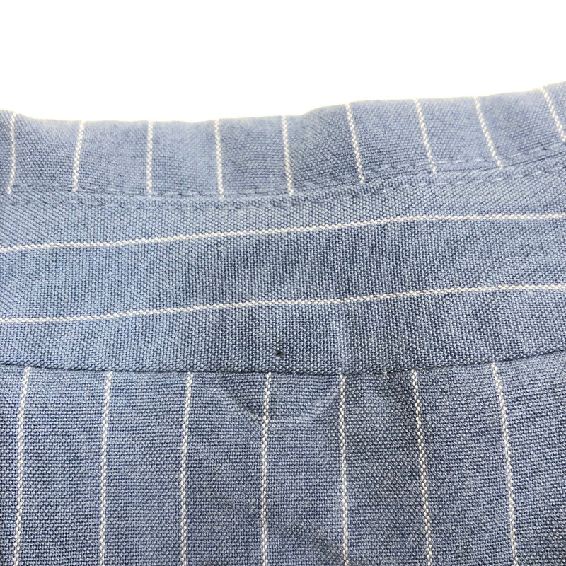 【中古美品】【レディース】 Stradivarius ストラディバリウス ピンストライプ柄テーラードジャケット 147-260820-sm-03-otoh カラー：ライトブルー 万代Net店