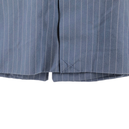 【中古美品】【レディース】 Stradivarius ストラディバリウス ピンストライプ柄テーラードジャケット 147-260820-sm-03-otoh カラー：ライトブルー 万代Net店