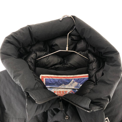 【中古美品】【メンズ】 FIRST DOWN 184-1512 ファーストダウン ダウンジャケット 144-260317-ts-05-oto サイズ：不明 カラー：ブラック 万代Net店