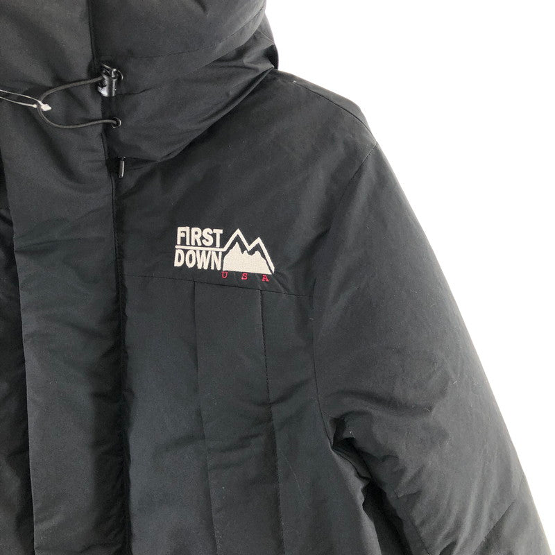 【中古美品】【メンズ】 FIRST DOWN 184-1512 ファーストダウン ダウンジャケット 144-260317-ts-05-oto サイズ：不明 カラー：ブラック 万代Net店