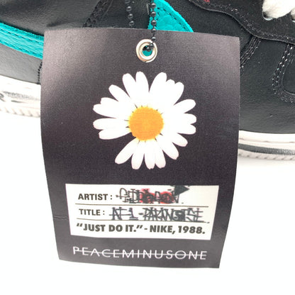 【中古美品】【メンズ】 PEACEMINUSONE×Nike ピースマイナスワン ナイキ Air Force 1 Low AQ3692 004 '07 Para-Noise 3.0 Black and Multi-Color G-DRAGON 160-260429-ts-03-otoh 万代Net店