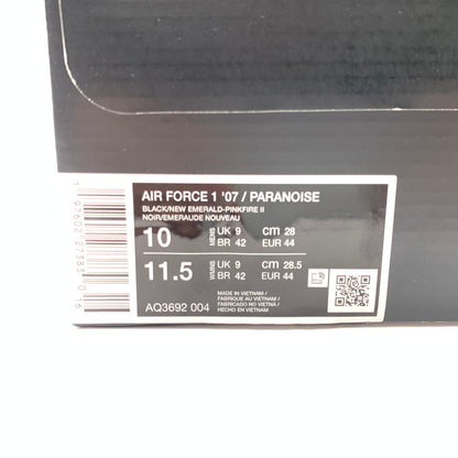 【中古美品】【メンズ】 PEACEMINUSONE×Nike ピースマイナスワン ナイキ Air Force 1 Low AQ3692 004 '07 Para-Noise 3.0 Black and Multi-Color G-DRAGON 160-260429-ts-03-otoh 万代Net店