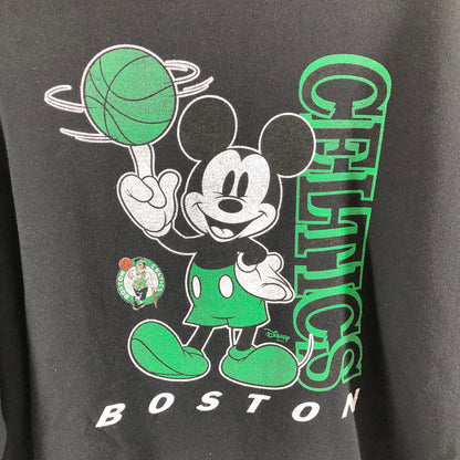 【中古品】【メンズ】 JUNK FOOD×DISNEY ジャンクフードｘディズニー NBA MIAMI HEAT HOODIE ボストン・セルティックス ミッキマウスパーカー 147-260514-sy-03-otoh サイズ：L カラー：ブラック系 万代Net店
