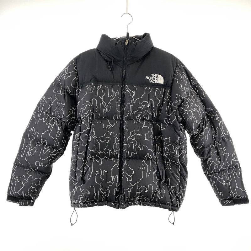 【中古品】【メンズ】 THE NORTH FACE ザ・ノースフェイス THE NORTH FACE ND92336 　ノースフェイス ヌプシジャケット 144-260317-ts-02-oto サイズ：L カラー：ブラック・ホワイト 万代Net店