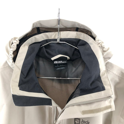 【中古美品】【メンズ】 Jack Wolfskin STORMY POINT JACKET ジャックウルフスキン ストーミーポイントジャケット 144-260320-ts-04-otoh サイズ：XL カラー：グレー 万代Net店