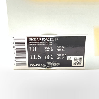 【中古美品】【メンズ】 Billie Eilish × Nike ナイキ DQ4137-300 NIKE AIR FORCE 1 Low '07 SP スニーカー 靴 160-600501-ts-05-otoh カラー：セコイア 万代Net店