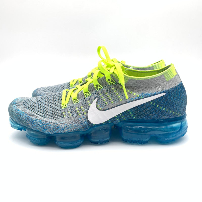【中古美品】【メンズ】 NIKE ナイキ 849558 022 AIR VAPORMAX “SPRITE” スニーカー 靴 160-260510-st-01-otoh カラー：ダークグレー/オブシディアン/ウルフグレー/ホワイト 万代Net店