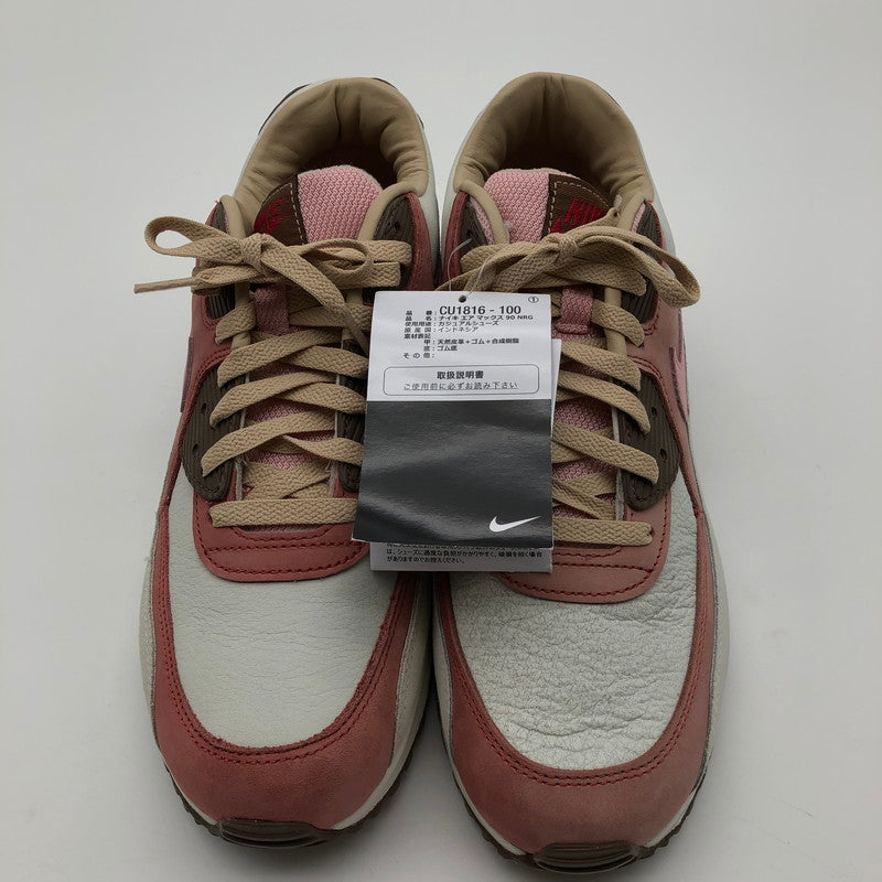 【中古美品】【メンズ】 Nike Air Max 90 NRG Bacon ナイキ エアマックス 90 ベーコン (2021) CU1816-100 160-260714-sm-06-otoh カラー：ピンク 万代Net店