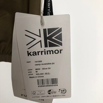 【中古美品】【メンズ】 KARRIMOR カリマー キャンプリバーシブルジャケット オリーブオイル 144-260510-sy-04-otoh サイズ：M カラー：オリーブグリーン系 万代Net店