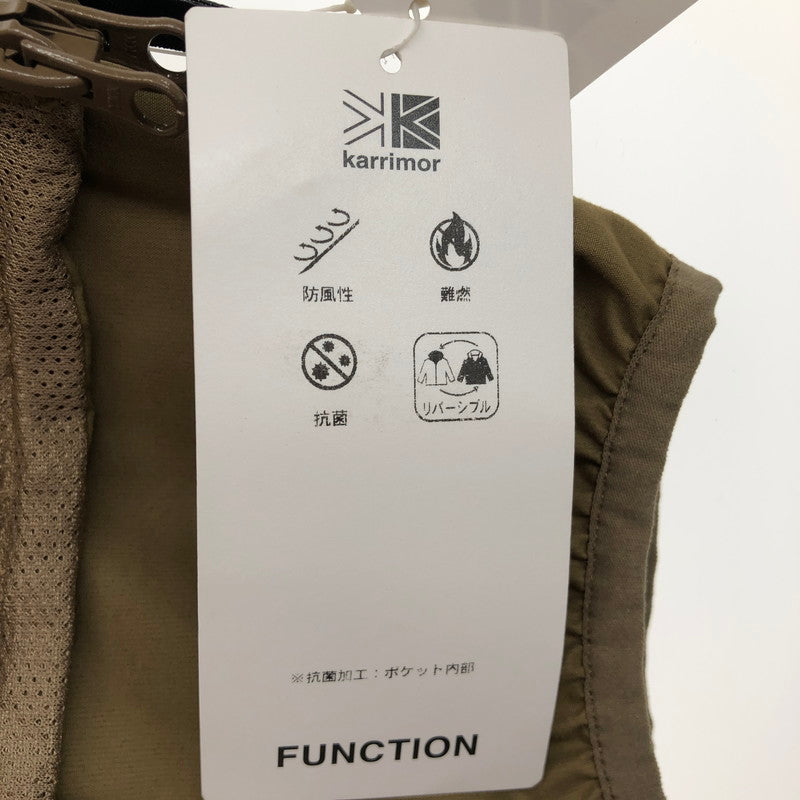 【中古美品】【メンズ】 KARRIMOR カリマー キャンプリバーシブルジャケット オリーブオイル 144-260510-sy-04-otoh サイズ：M カラー：オリーブグリーン系 万代Net店
