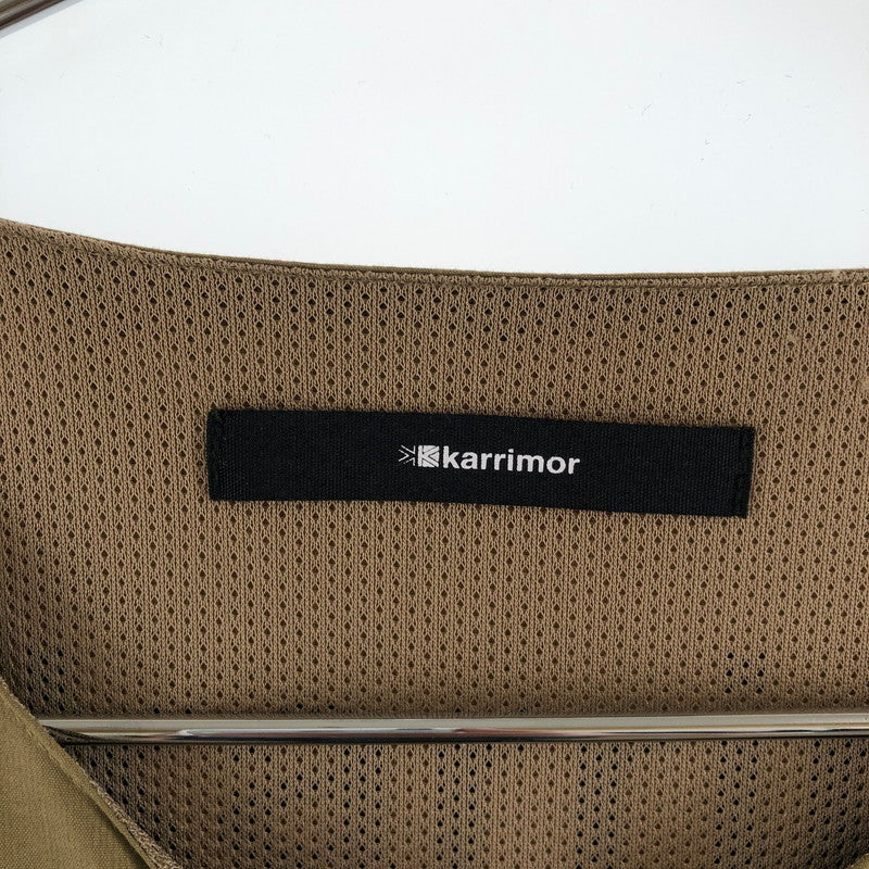 【中古美品】【メンズ】 KARRIMOR カリマー キャンプリバーシブルジャケット オリーブオイル 144-260510-sy-04-otoh サイズ：M カラー：オリーブグリーン系 万代Net店