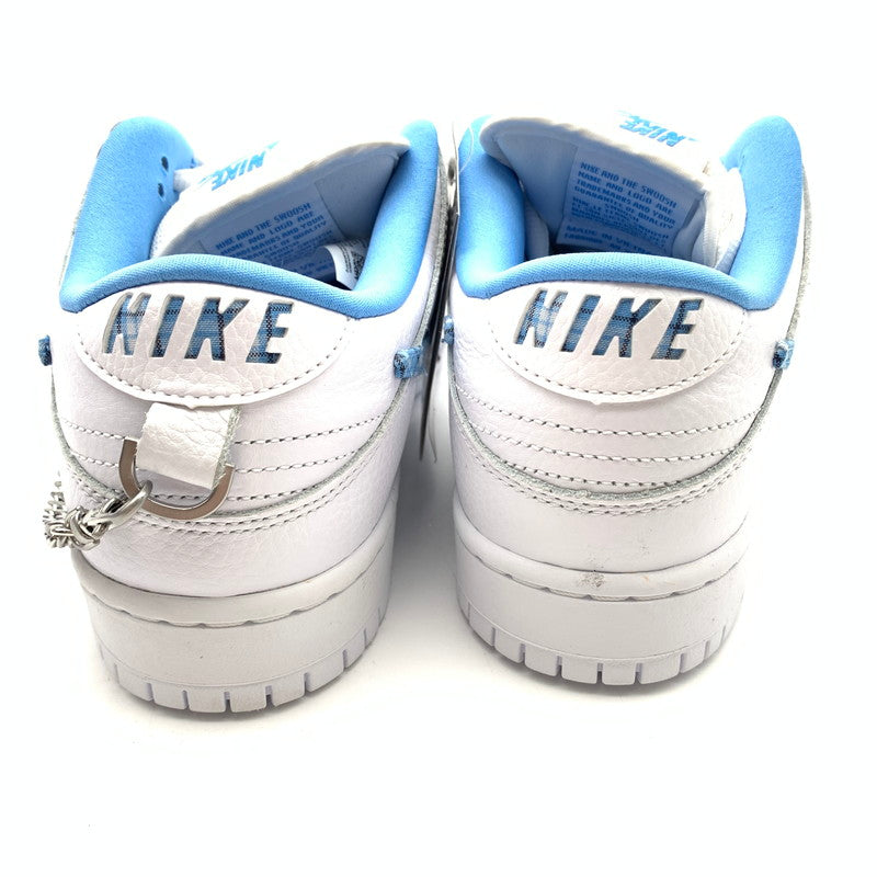 【中古美品】【メンズ】 Nicole Hause×Nike ニコールハウゼ ナイキ SB Dunk Low Pro FZ8802 100 ''Victory of The People UnivercityBlue'' スニーカー 靴 160-260502-ts-08-otoh カラー：ホワイト / ユニバーシティブルー 万代Net店