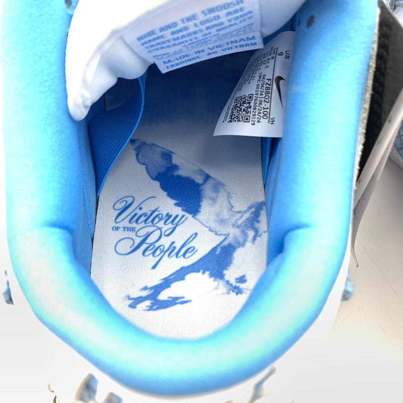 【中古美品】【メンズ】 Nicole Hause×Nike ニコールハウゼ ナイキ SB Dunk Low Pro FZ8802 100 ''Victory of The People UnivercityBlue'' スニーカー 靴 160-260502-ts-08-otoh カラー：ホワイト / ユニバーシティブルー 万代Net店