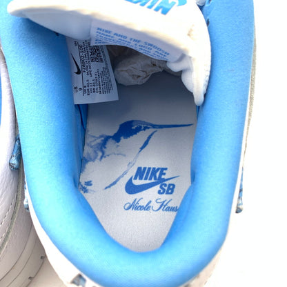 【中古美品】【メンズ】 Nicole Hause×Nike ニコールハウゼ ナイキ SB Dunk Low Pro FZ8802 100 ''Victory of The People UnivercityBlue'' スニーカー 靴 160-260502-ts-08-otoh カラー：ホワイト / ユニバーシティブルー 万代Net店