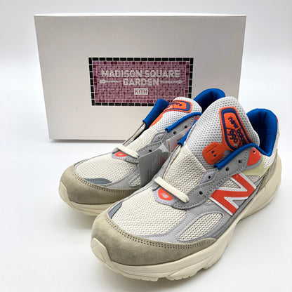 【中古美品】【メンズ】 KITH × New Balance キス ニューバランス KITH-NB-990V6-MSG-SD 990V6 Ronnie Fieg & MSG "Sanddrift" スニーカー 靴 160-260506-st-09-otoh カラー：サンドリフト 万代Net店
