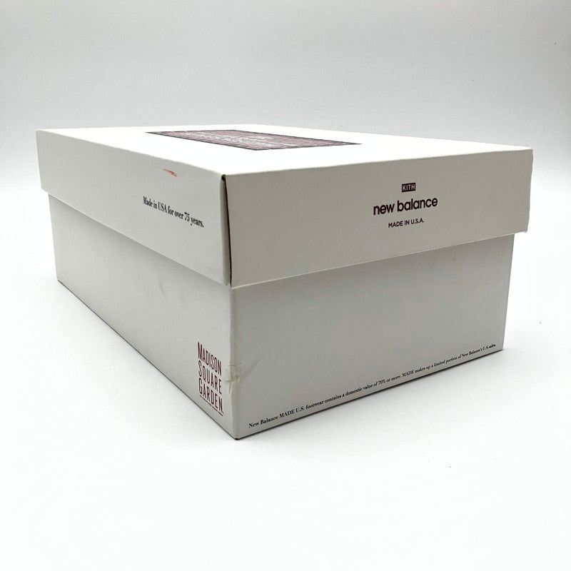 【中古美品】【メンズ】 KITH × New Balance キス ニューバランス KITH-NB-990V6-MSG-SD 990V6 Ronnie Fieg & MSG "Sanddrift" スニーカー 靴 160-260506-st-09-otoh カラー：サンドリフト 万代Net店