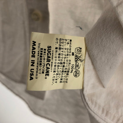 【中古品】【メンズ】 SUGER CANE シュガーケーン 長袖シャツ L/S シャツ ボタンダウンシャツ 145-260510-sy-05-otoh カラー：ホワイト系 万代Net店
