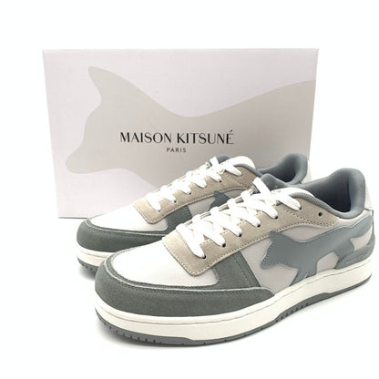【中古美品】【メンズ】 Maison kitsune メゾン・キツネ CHIRU TRAINERS 靴 スニーカー 164-260427-ts-05-otoh サイズ：27 カラー：パティナグレー / シーソルト 万代Net店