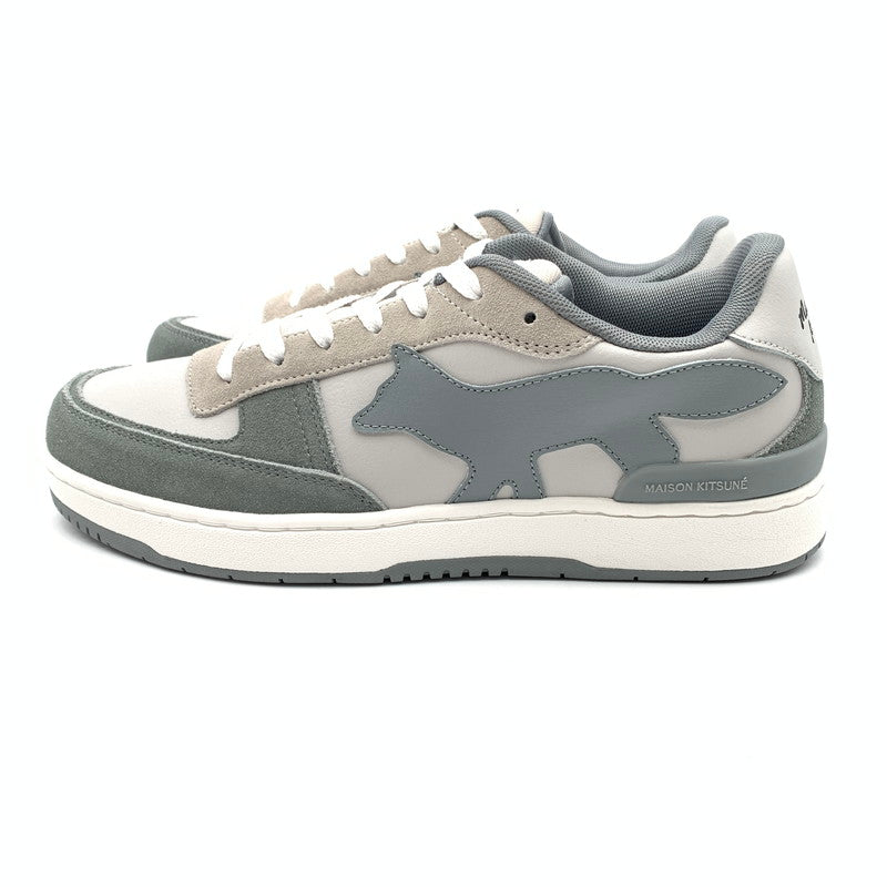 【中古美品】【メンズ】 Maison kitsune メゾン・キツネ CHIRU TRAINERS 靴 スニーカー 164-260427-ts-05-otoh サイズ：27 カラー：パティナグレー / シーソルト 万代Net店