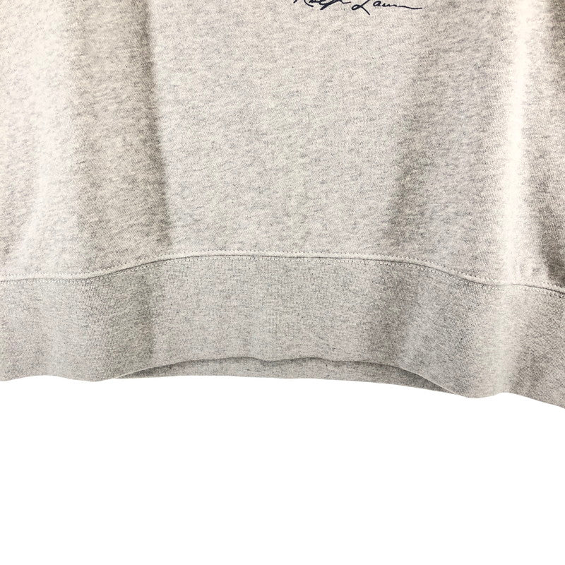 【中古美品】【メンズ】 POLO RALPH LAUREN Poloベアフリース スウェットシャツ ポロラルフローレン 145-260324-ts-10-otoh サイズ：M カラー：ヘザーグレー 万代Net店
