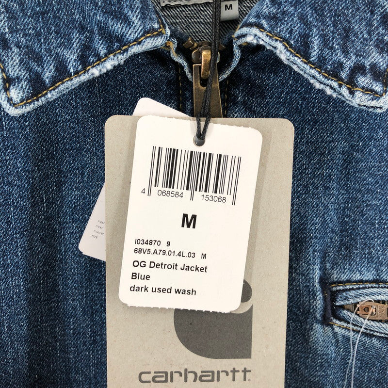 【中古美品】【メンズ】 Carhartt OG DETROIT JACKET カーハート デトロイトジャケット 145-260320-ts-01-otoh サイズ：M カラー：ブルー 万代Net店