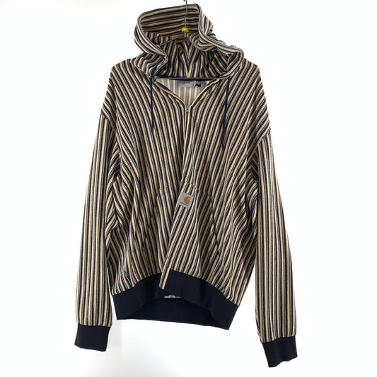 【中古美品】【メンズ】 Carhartt カーハート HOODED TEXTURE JACKET ジップアップ パーカー 145-260430-ts-08-otoh サイズ：L 万代Net店