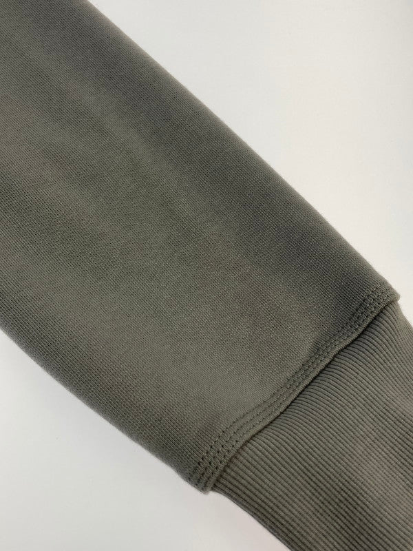 【現状渡し品】【メンズ】 CARHARTT WIP カーハートダブリューアイピー I027014 HALF ZIP AMERICAN SCRIPT SWEATSHIRT ハーフジップ スウェットシャツ 142-260104-zi-12-min サイズ：L カラー：グレー 万代Net店