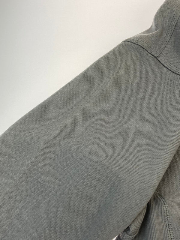 【現状渡し品】【メンズ】 CARHARTT WIP カーハートダブリューアイピー I027014 HALF ZIP AMERICAN SCRIPT SWEATSHIRT ハーフジップ スウェットシャツ 142-260104-zi-12-min サイズ：L カラー：グレー 万代Net店