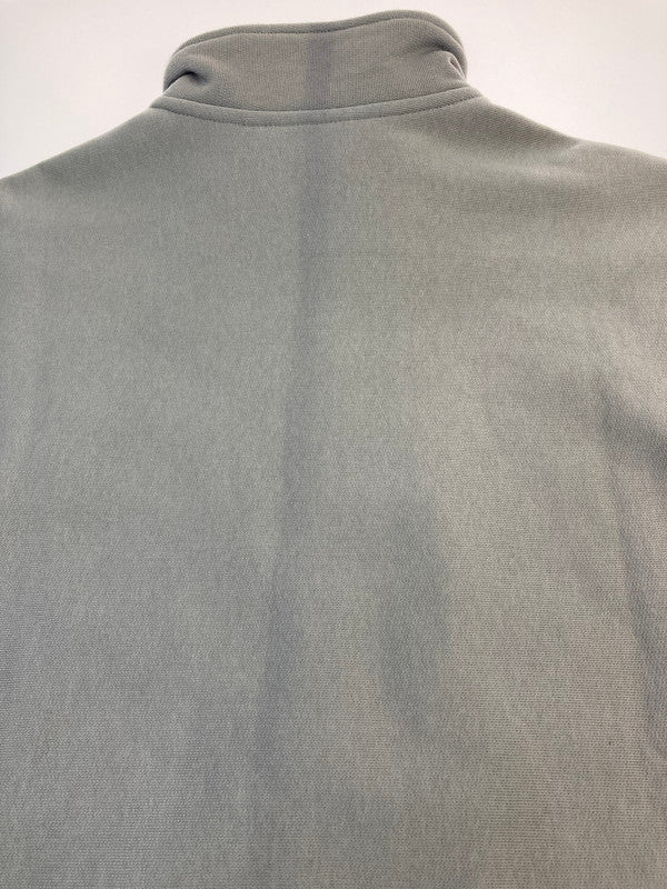 【現状渡し品】【メンズ】 CARHARTT WIP カーハートダブリューアイピー I027014 HALF ZIP AMERICAN SCRIPT SWEATSHIRT ハーフジップ スウェットシャツ 142-260104-zi-12-min サイズ：L カラー：グレー 万代Net店