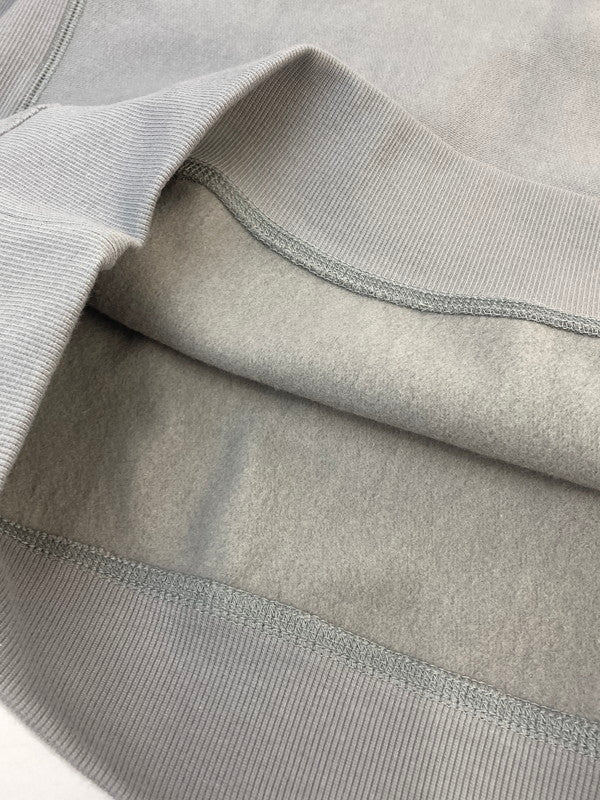 【現状渡し品】【メンズ】 CARHARTT WIP カーハートダブリューアイピー I027014 HALF ZIP AMERICAN SCRIPT SWEATSHIRT ハーフジップ スウェットシャツ 142-260104-zi-12-min サイズ：L カラー：グレー 万代Net店