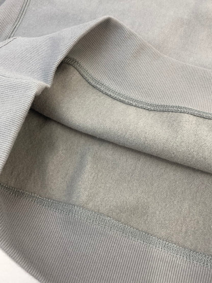 【現状渡し品】【メンズ】 CARHARTT WIP カーハートダブリューアイピー I027014 HALF ZIP AMERICAN SCRIPT SWEATSHIRT ハーフジップ スウェットシャツ 142-260104-zi-12-min サイズ：L カラー：グレー 万代Net店